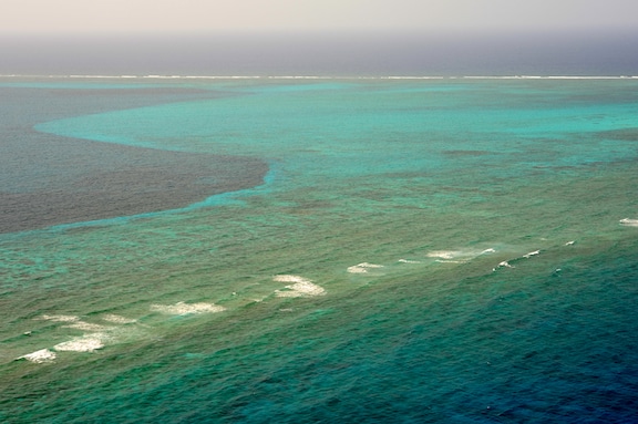 Eastern edge of Hogsty Reef, Bahamas