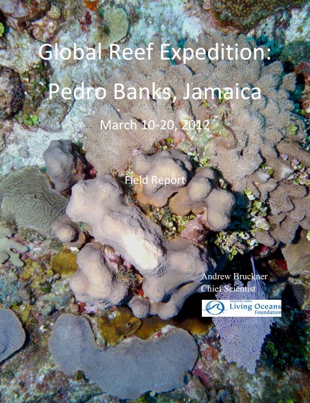 Global Reef Expedition Pedro Bank, Jamaica Field Report - Living Oceans Foundation