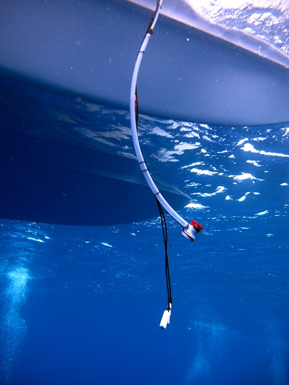 The water pump is deployed during every dive.