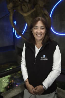 Holly Bourbon of the National Aquarium