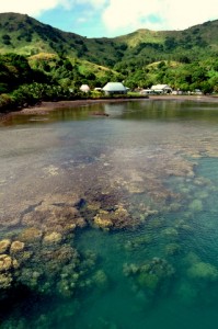 Tovu Village on the island of Totoya. 