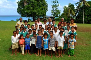 Tuvuca Island and Village primary school