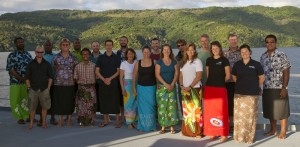 Global Reef Expedition team in Fiji