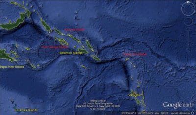 Solomon Islands Study Sites