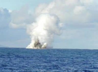 Kavachi Eruption, Solomon Islands