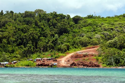 Logging in Morovo Lagoon, Solomon Islands