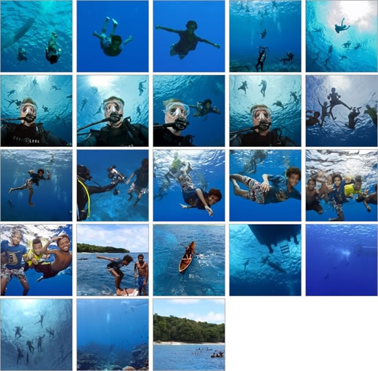 Solomon Islands Scuba Diving with Kids of the Reef Islands
