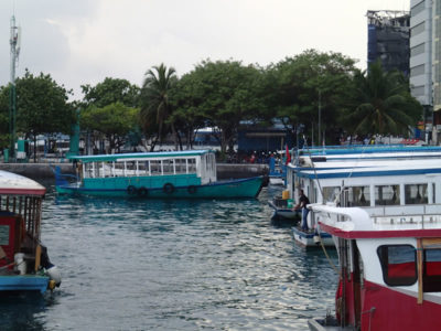 ferry in Male