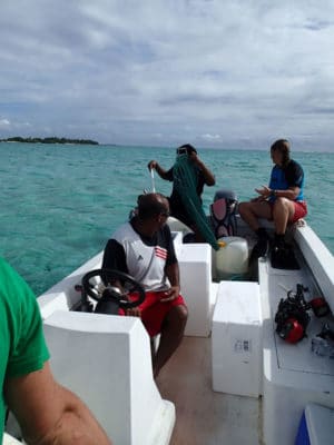 Snorkeling with the lifeguard