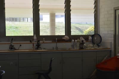Science lab at a Tongan school
