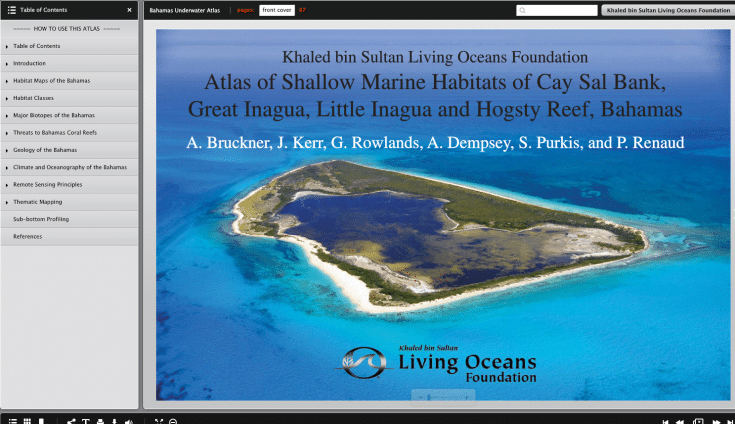 New Way to See Bahamas Underwater - KSLOF Bahamas AtlasLiving Oceans Foundation